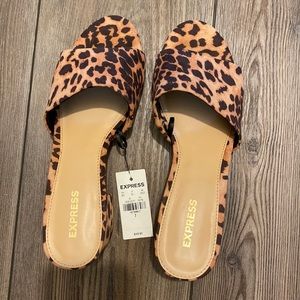 Brand New With Tags Express Leopard Print Sandal
